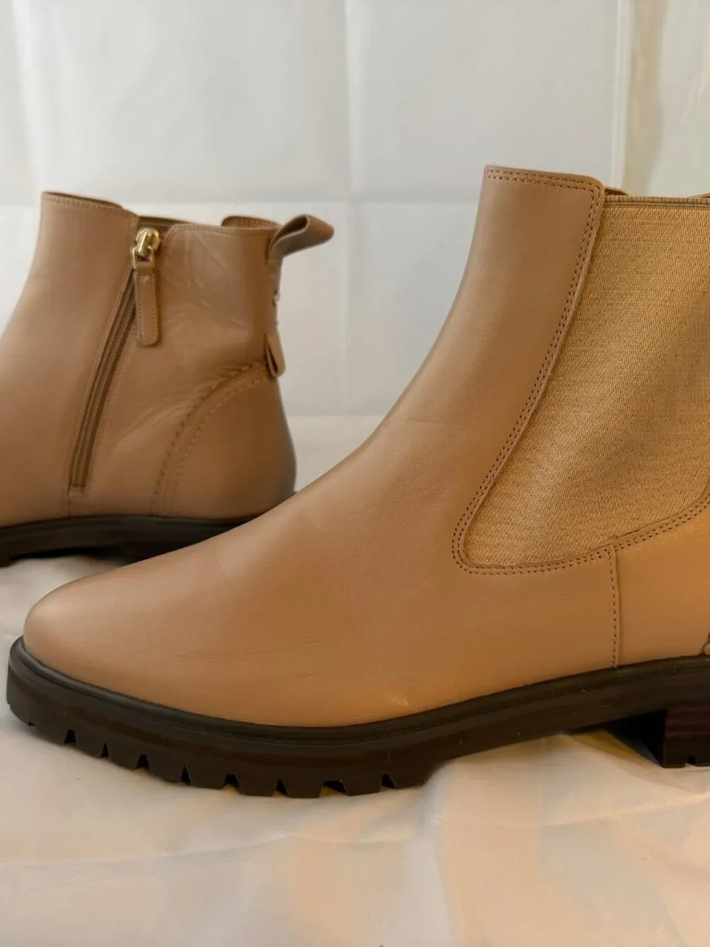 Kate Spade NY  Women’s Estelle Lug Sole Boots Toasted Hazelnut  Women Size 11M